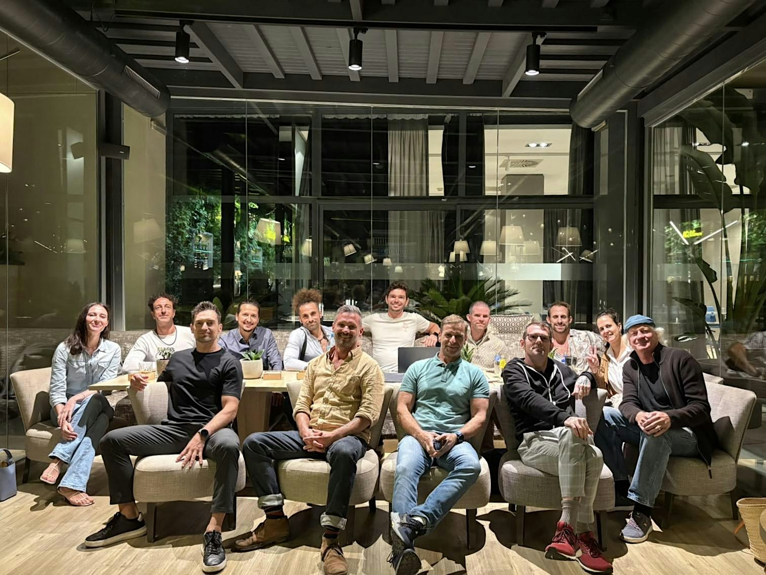 AI Circle by Mallorca Minds: group photo at AC Hotel Ciutat de Palma