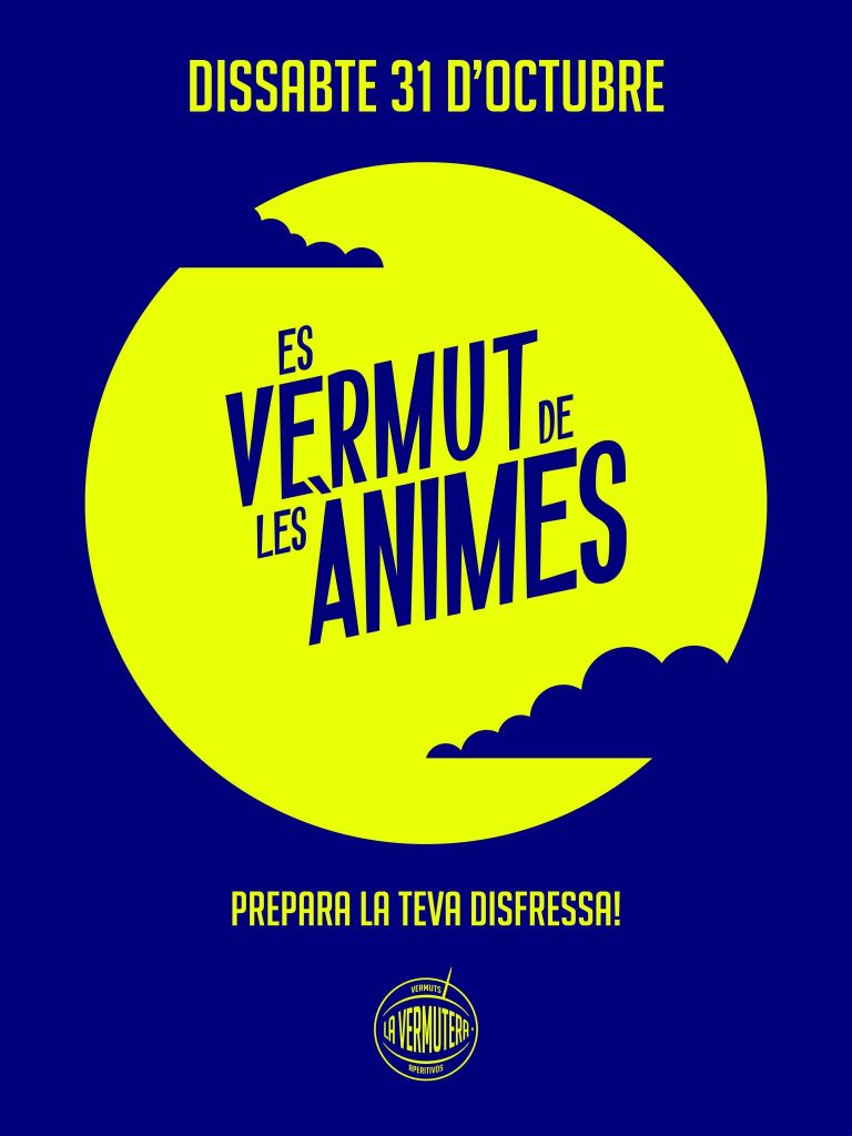 Es Vermut de les Ànimes Halloween vermouth route poster